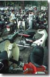 Motorcycles everywhere